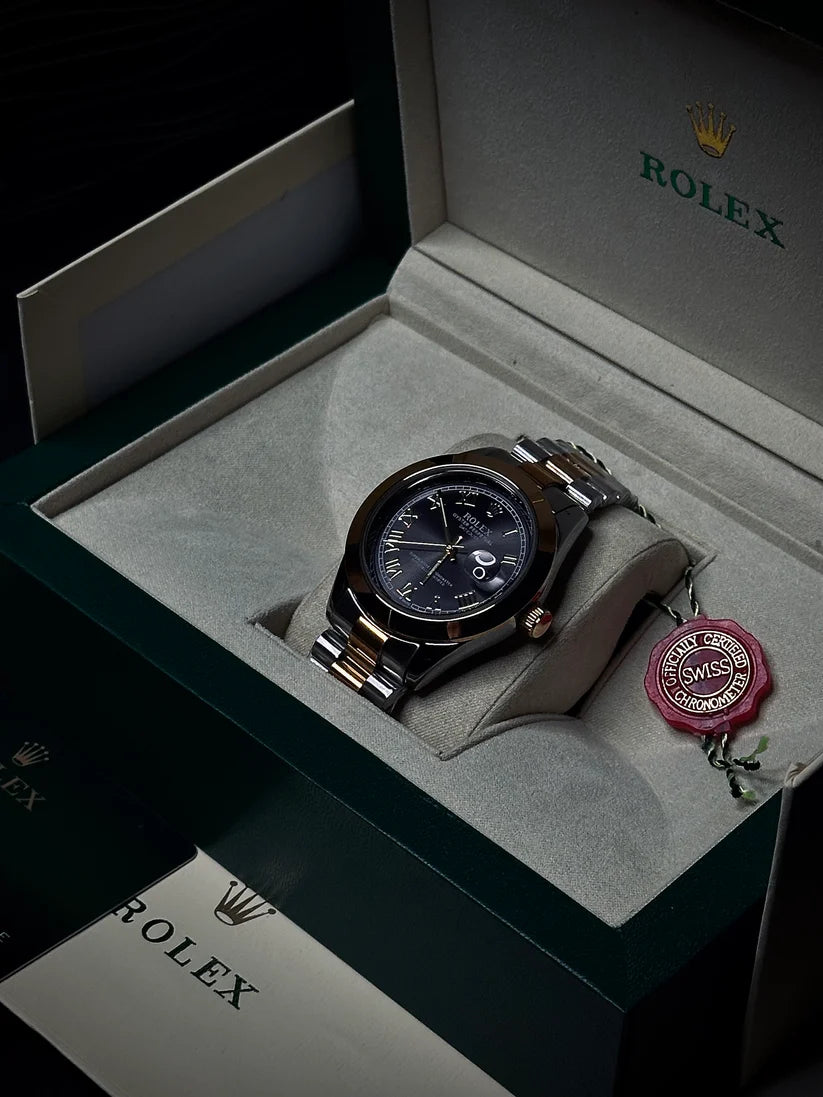 Rolex Date-Just Roman ( With premium pakaging )
